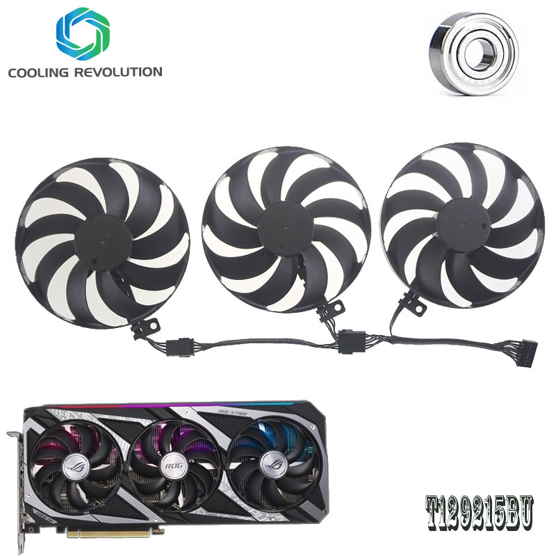 Rtx 3090 24Gb Gddr6X - Вентилятор для видеокарты ASUS ROG STRIX