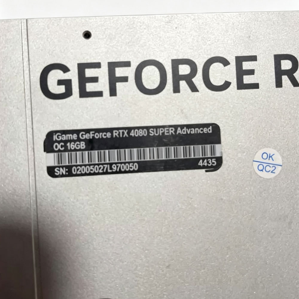 Старый вентилятор охлаждения.  – обзор и цена Rtx 4080 Super 16Gb