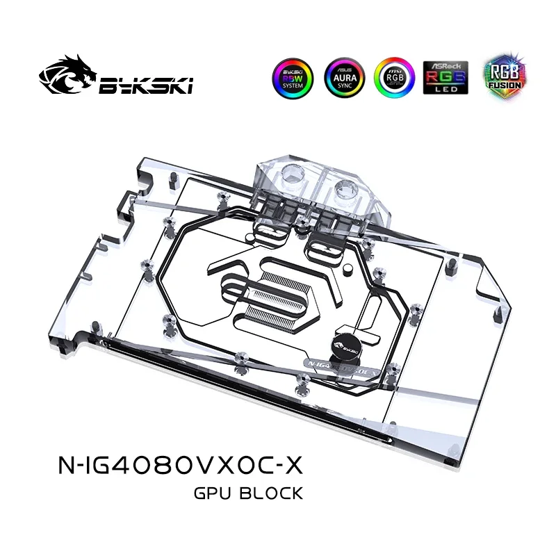 Блок охлаждения GPU Bykski для – обзор и цена Rtx 4080 Water Cooling Block