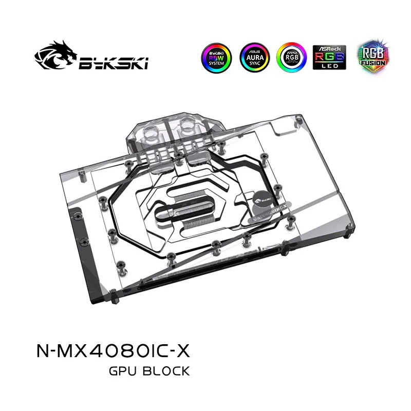 Блок охлаждения GPU Bykski для – обзор и цена Rtx 4080 Water Cooling Block