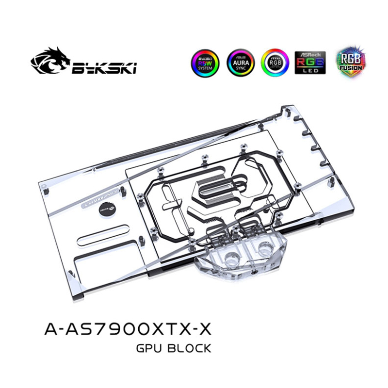 Водоблок Bykski для видеокарты – обзор и цена Rx 7900 Xt 20Gb